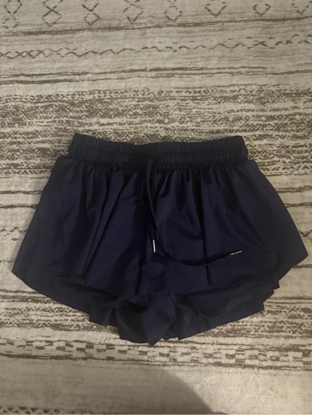 Amazon Women's Navy Athletic Drawstring Shorts